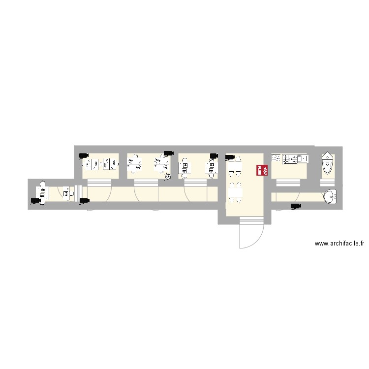 plan interne 9éme etage. Plan de 0 pièce et 0 m2