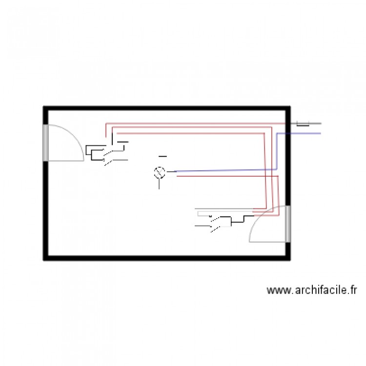 Va et vient multifilaire. Plan de 0 pièce et 0 m2