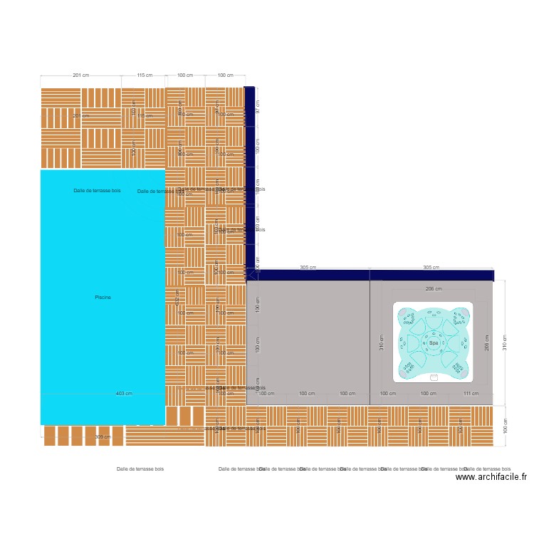 bigaud. Plan de 0 pièce et 0 m2