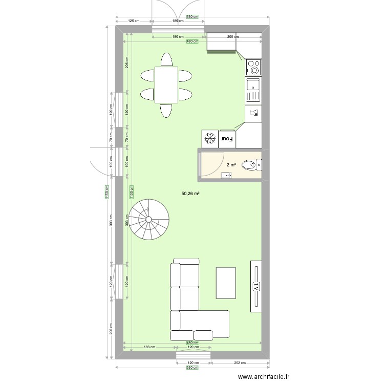 maison voisine renovation. Plan de 0 pièce et 0 m2