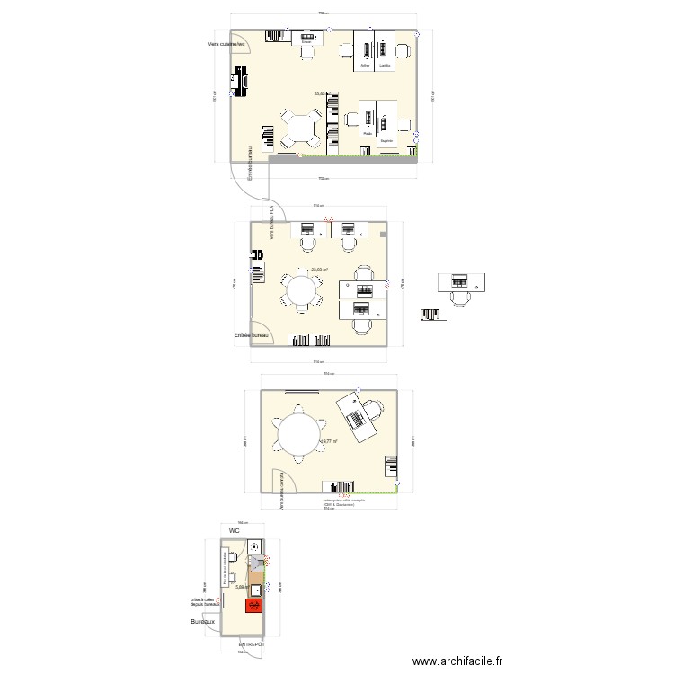 ennery 2. Plan de 4 pièces et 83 m2