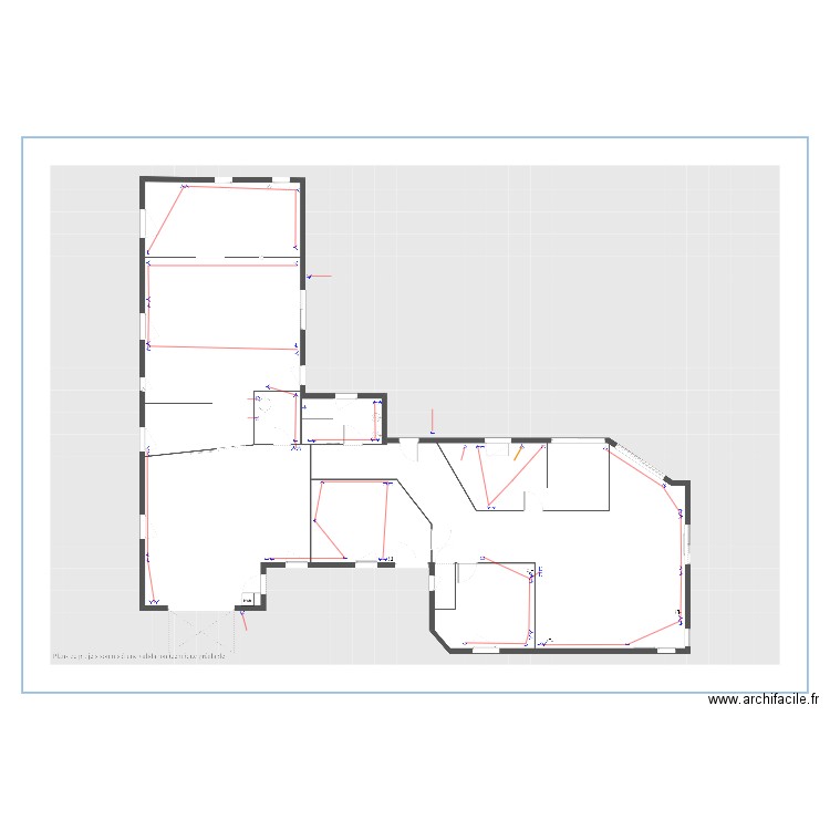 plan prise elec. Plan de 0 pièce et 0 m2