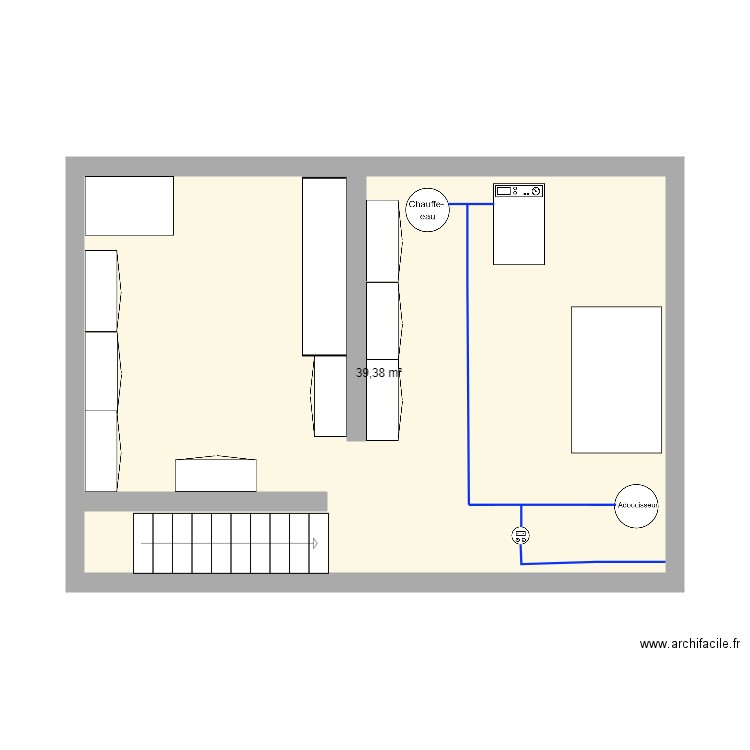 cave. Plan de 0 pièce et 0 m2