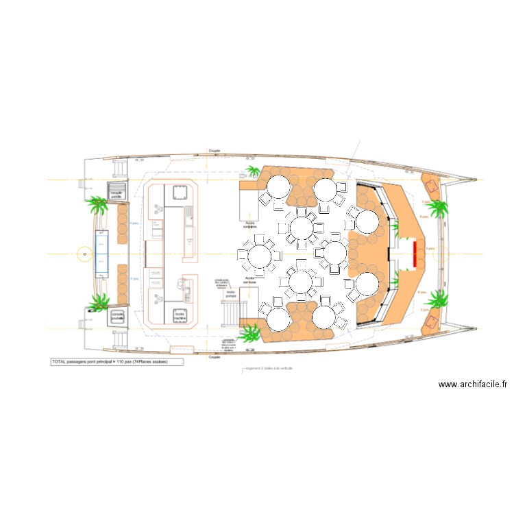 Mayba resto 80 couverts. Plan de 0 pièce et 0 m2