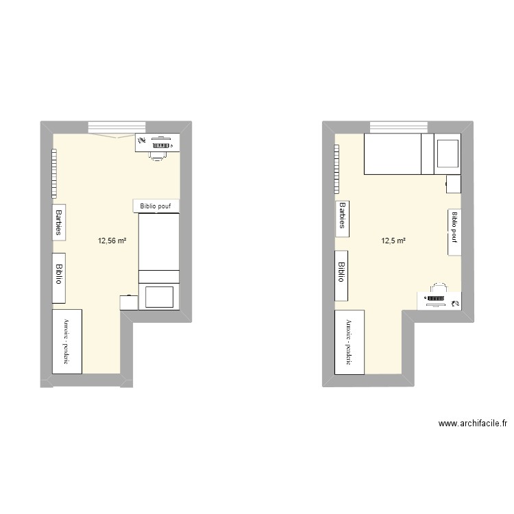 chambre Maloé. Plan de 0 pièce et 0 m2