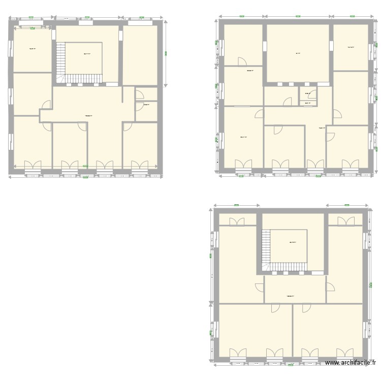 plan kaddour mouloud . Plan de 0 pièce et 0 m2