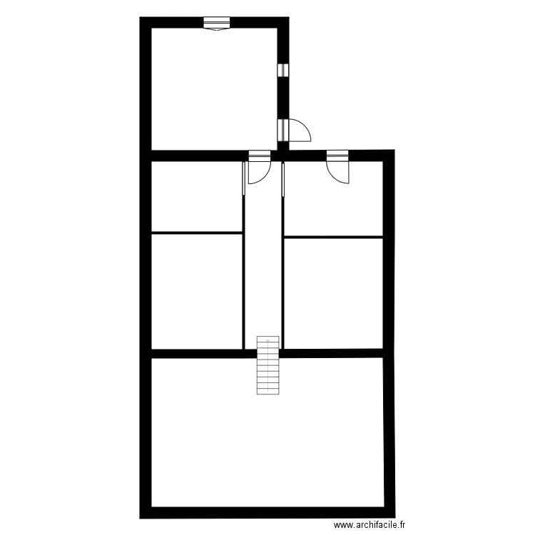 DAVIN. Plan de 25 pièces et 694 m2