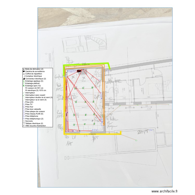 SVSS - plan électrique. Plan de 0 pièce et 0 m2