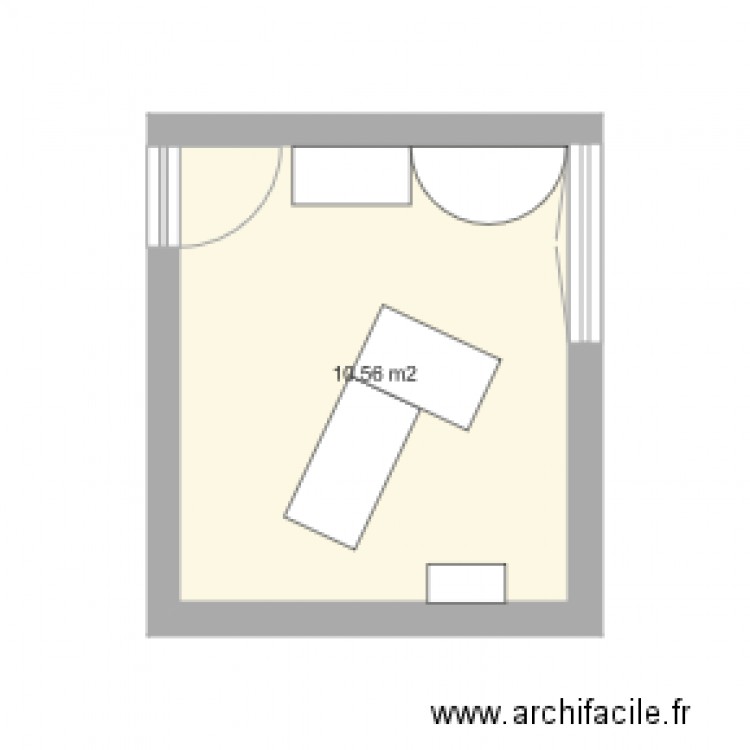 Bureau 2. Plan de 0 pièce et 0 m2