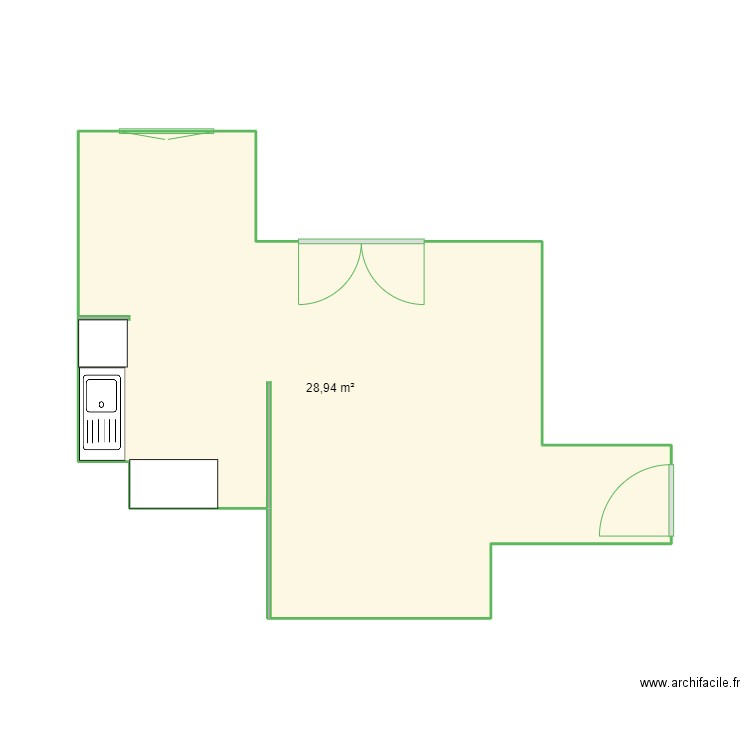 Salon_Clem. Plan de 0 pièce et 0 m2