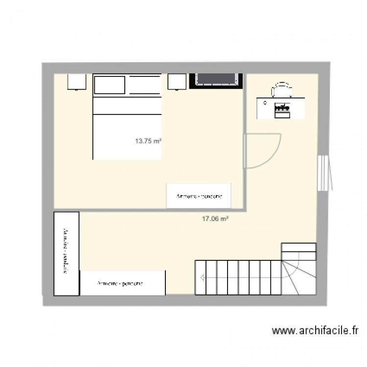 2 r boulin étage . Plan de 0 pièce et 0 m2