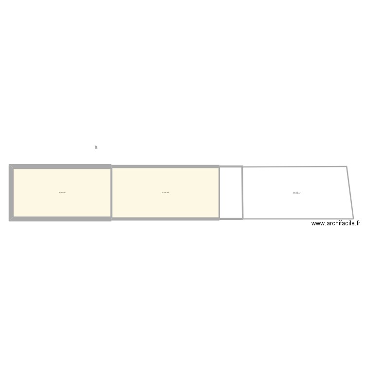 pergolaa. Plan de 3 pièces et 122 m2