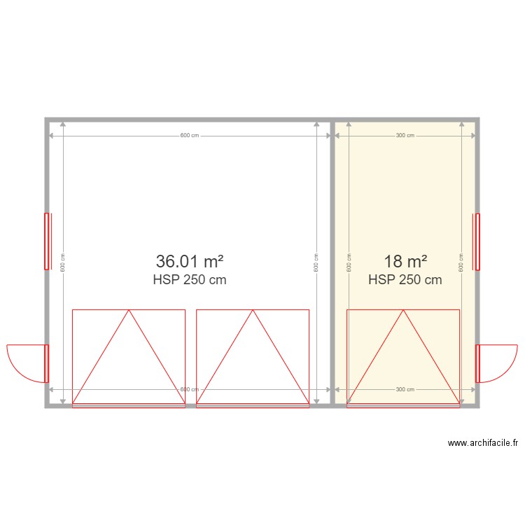 garage1. Plan de 0 pièce et 0 m2