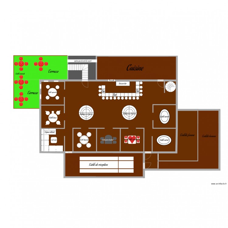 coala. Plan de 0 pièce et 0 m2