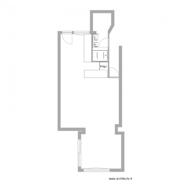 Maison. Plan de 0 pièce et 0 m2