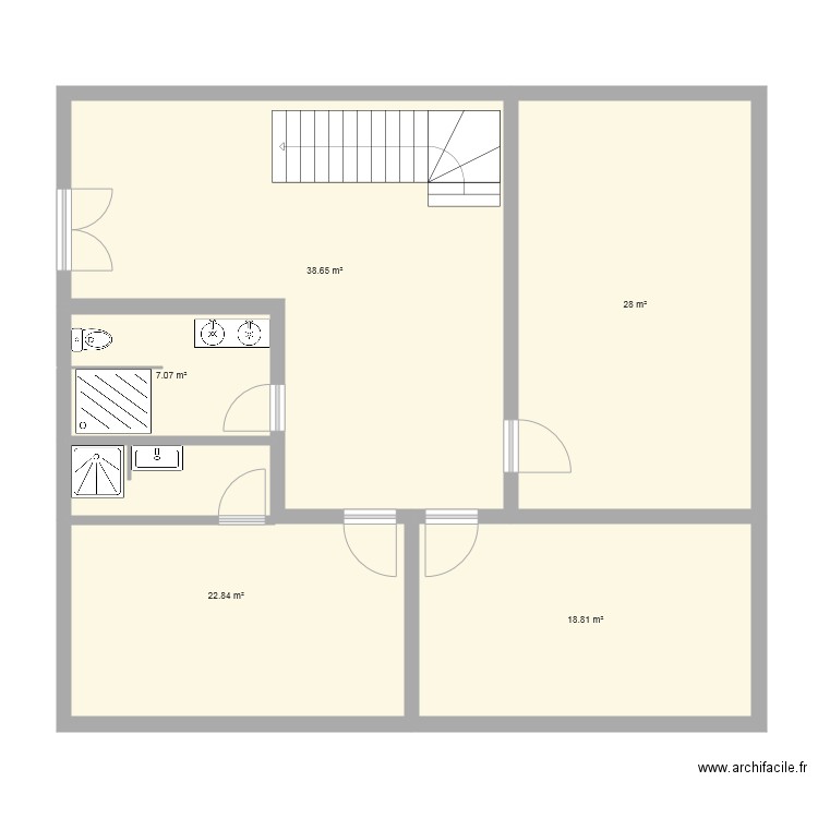 atelier . Plan de 0 pièce et 0 m2