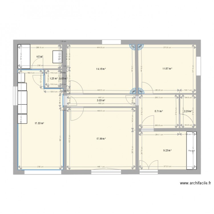 RDC   garage. Plan de 0 pièce et 0 m2