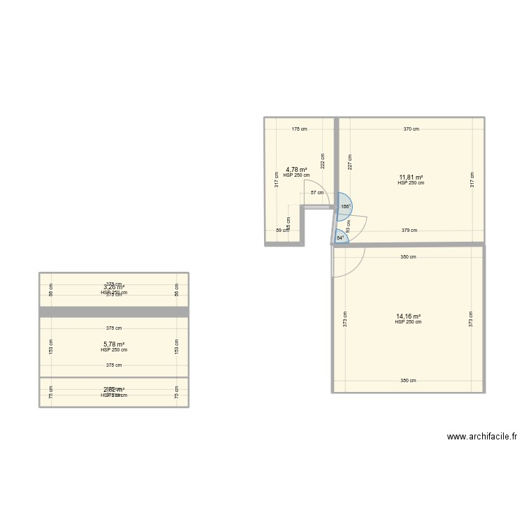 Etage 2 . Plan de 0 pièce et 0 m2