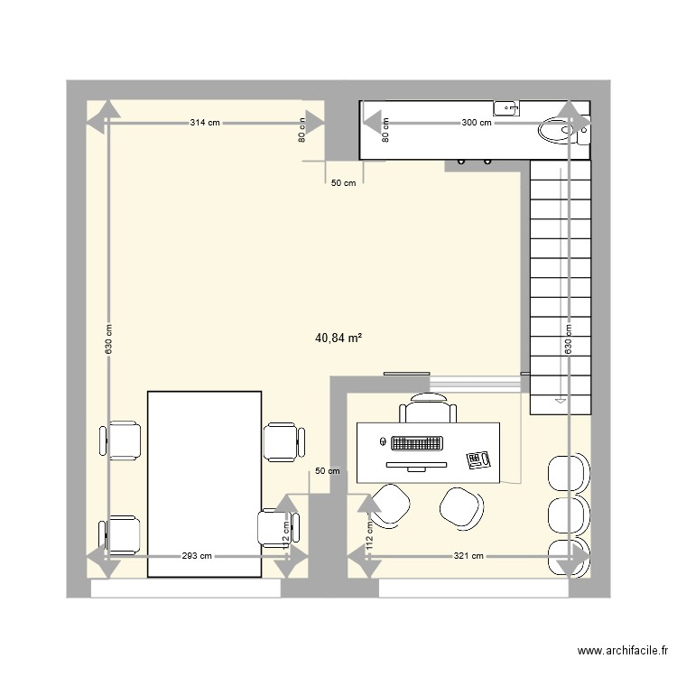 new. Plan de 0 pièce et 0 m2