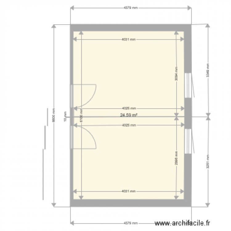 CHAMBRE. Plan de 0 pièce et 0 m2