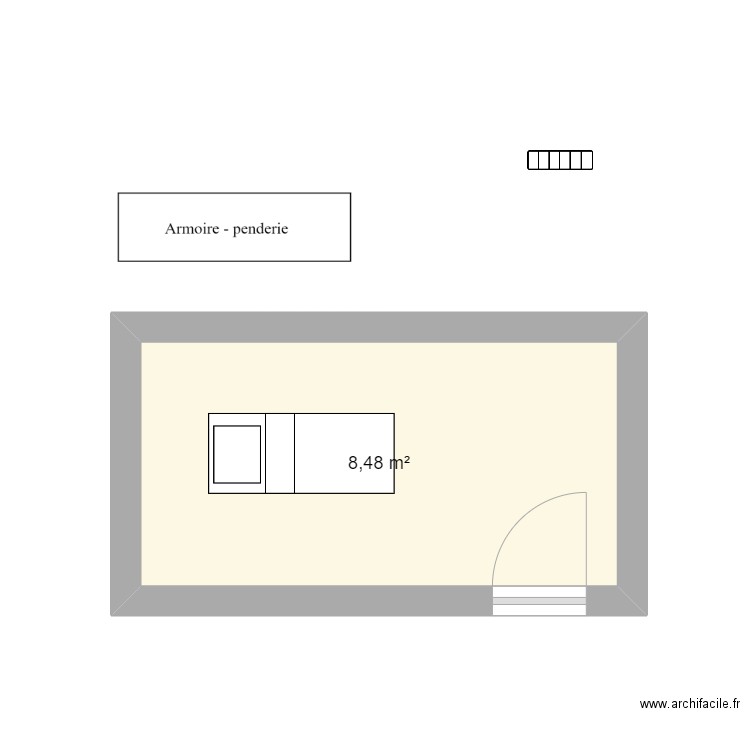 chambre1. Plan de 0 pièce et 0 m2