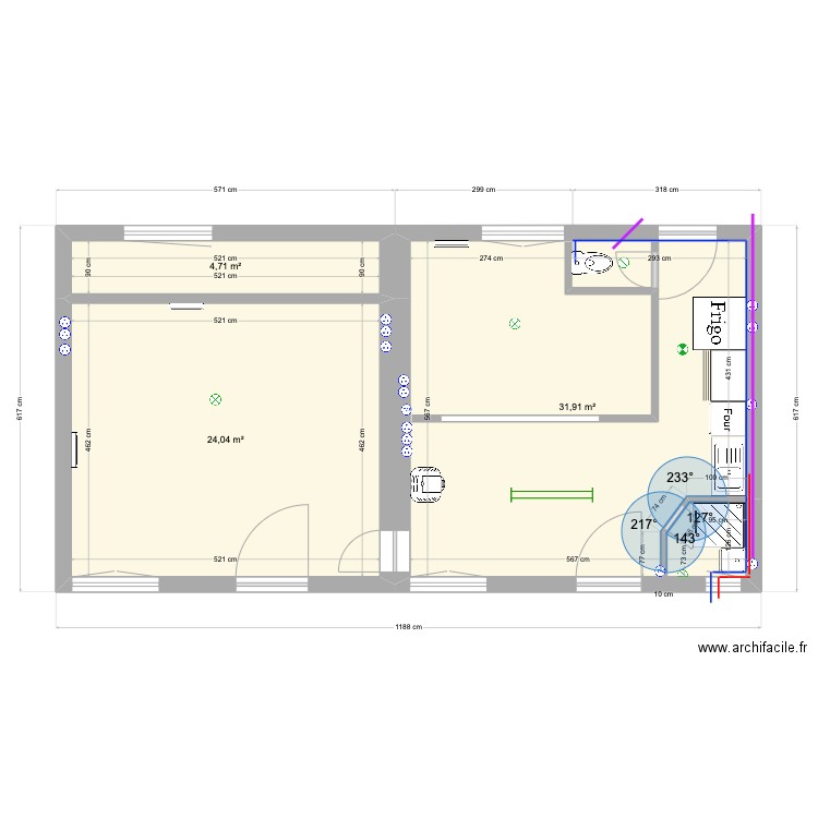 La Foret AVANT. Plan de 0 pièce et 0 m2