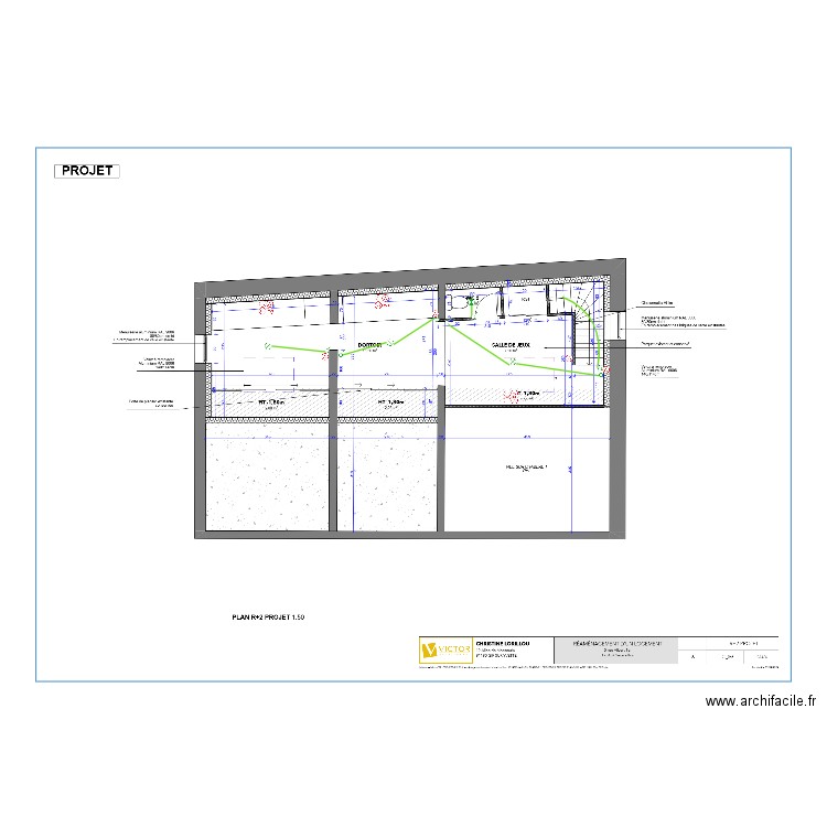 LORILLOU R+2. Plan de 0 pièce et 0 m2