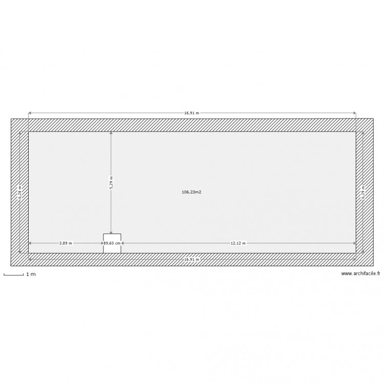 Combles. Plan de 0 pièce et 0 m2