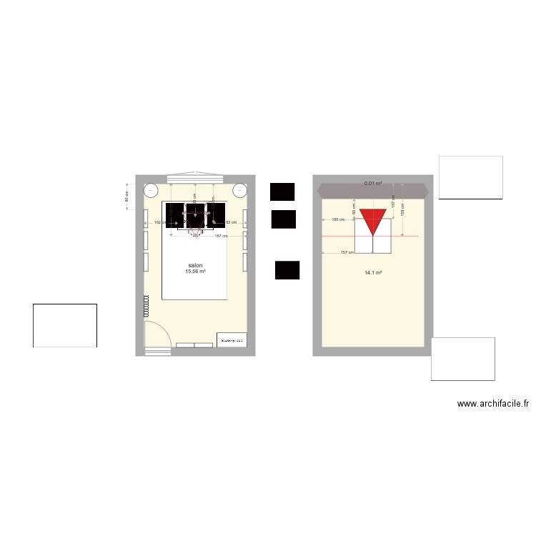 salon last. Plan de 0 pièce et 0 m2