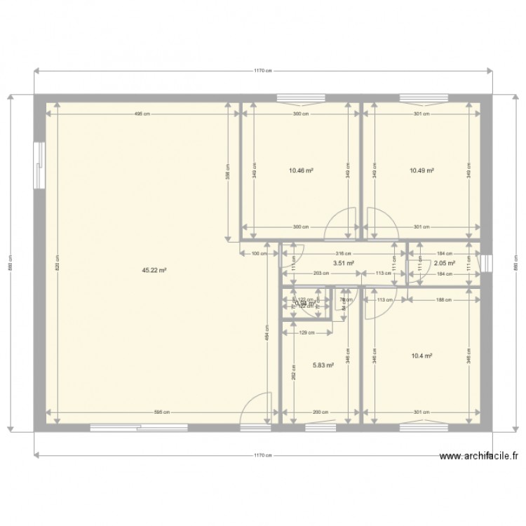 1ere petite villa 3. Plan de 0 pièce et 0 m2