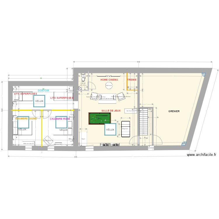 LAFLEUR R1 TER. Plan de 0 pièce et 0 m2