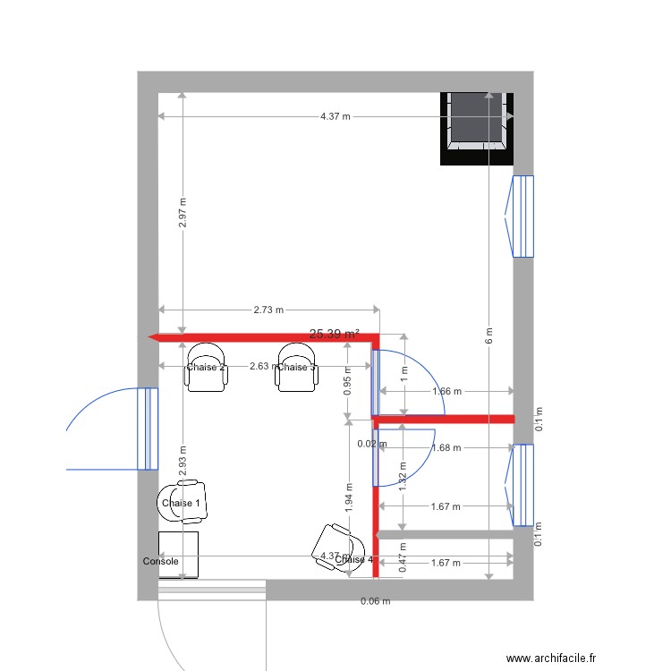 Salle de consultation 3. Plan de 0 pièce et 0 m2