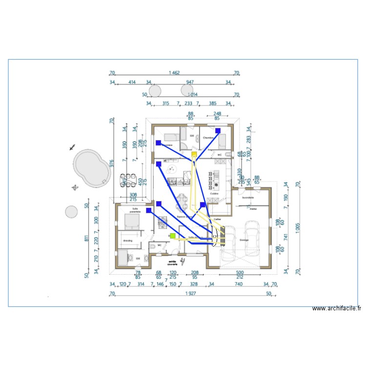 TACONNAT. Plan de 0 pièce et 0 m2