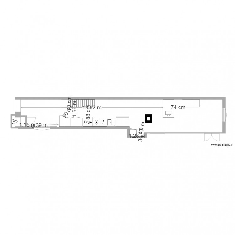 Bellecour cuisine et salle manger. Plan de 0 pièce et 0 m2