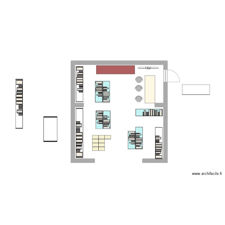 CAVE A VINS. Plan de 0 pièce et 0 m2