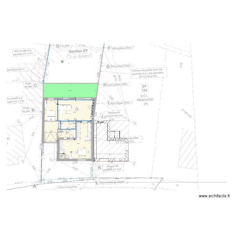 2025. Plan de 7 pièces et 138 m2