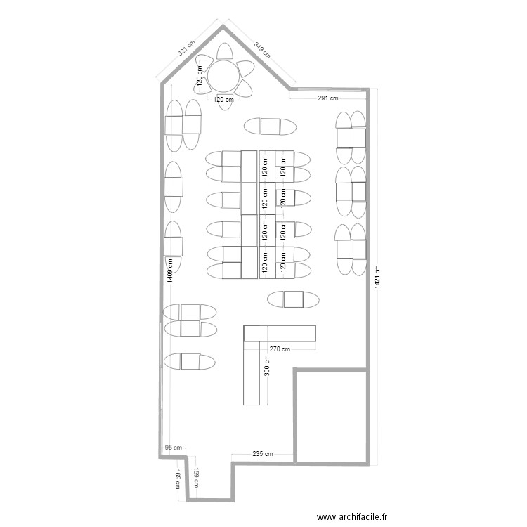 inter. Plan de 0 pièce et 0 m2