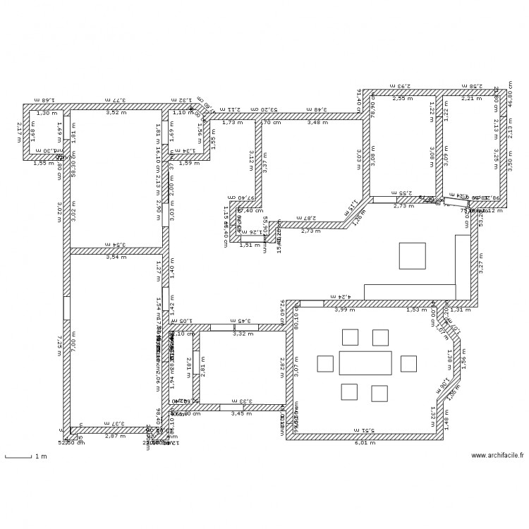 maison de prestige(bungalow). Plan de 0 pièce et 0 m2