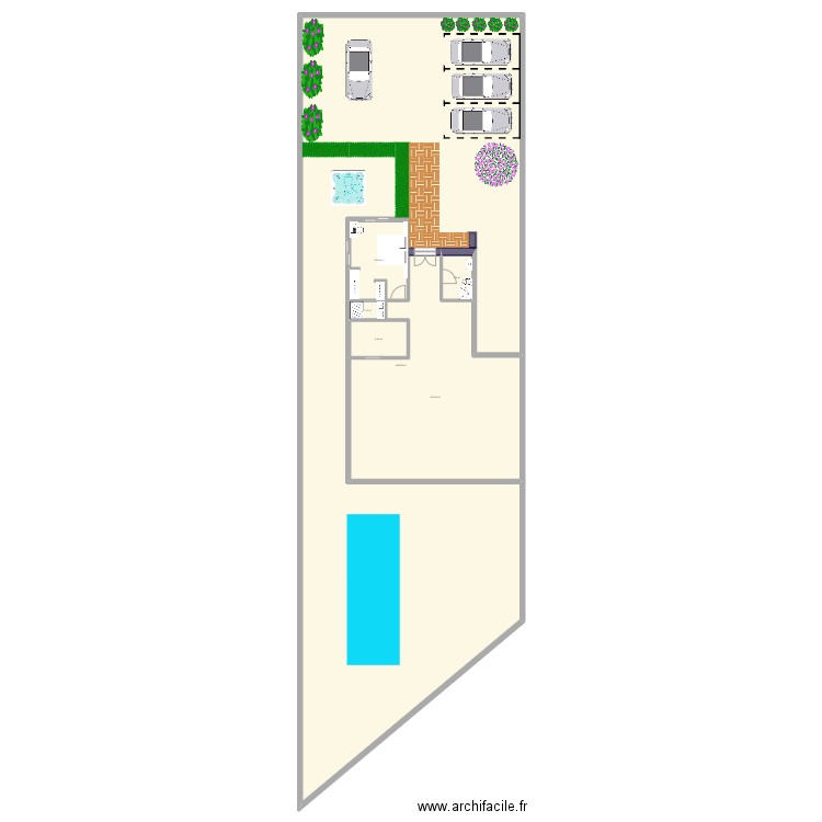 LA BAIE 2. Plan de 0 pièce et 0 m2