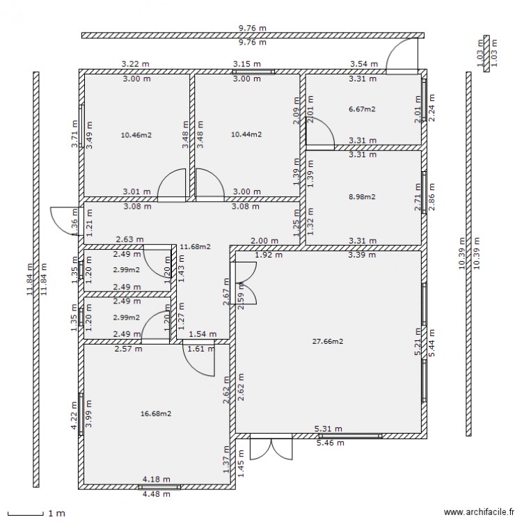 MAISON F4 1. Plan de 0 pièce et 0 m2