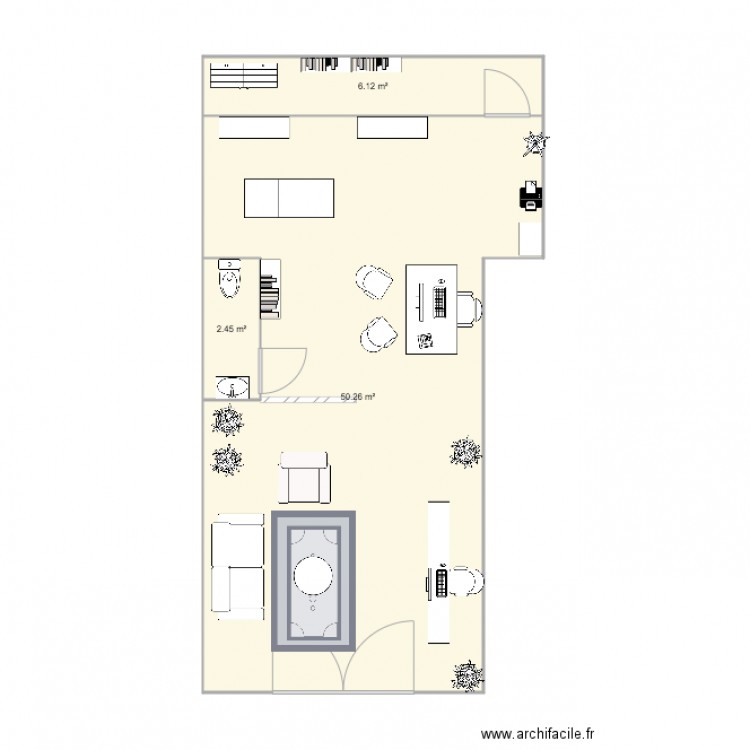 Libéral. Plan de 0 pièce et 0 m2