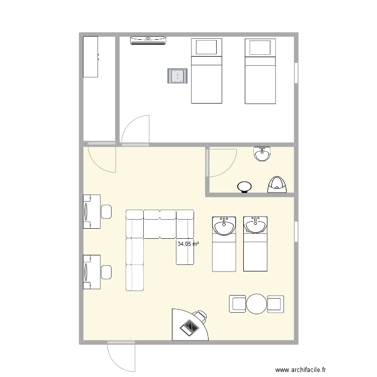 plan esthétique . Plan de 0 pièce et 0 m2