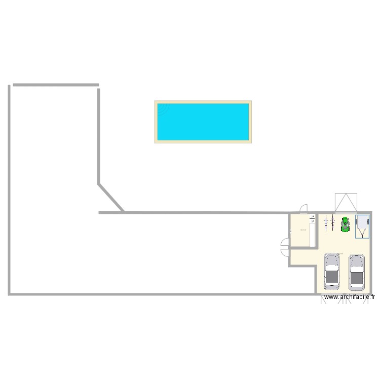 Maison. Plan de 0 pièce et 0 m2