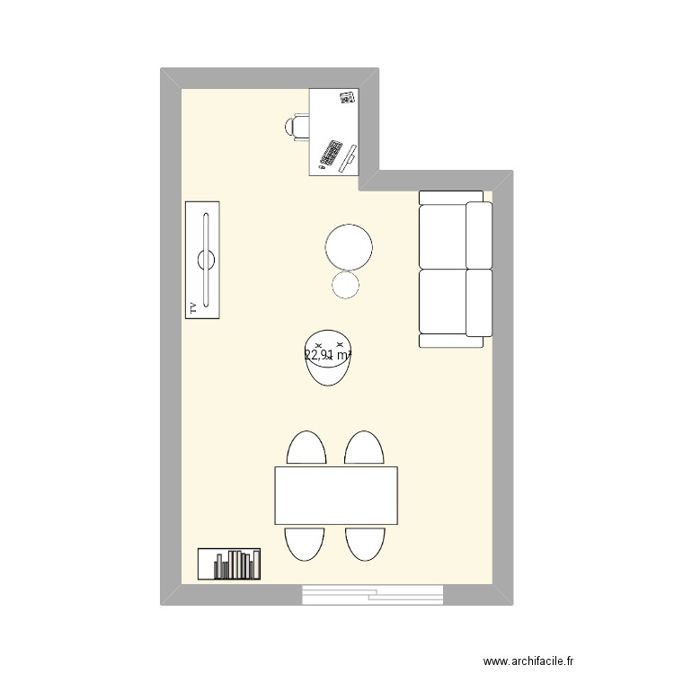 Salon 2. Plan de 0 pièce et 0 m2