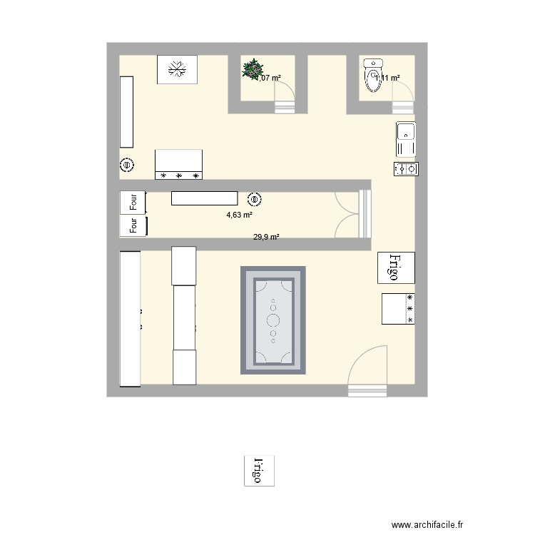 plan soh. Plan de 0 pièce et 0 m2