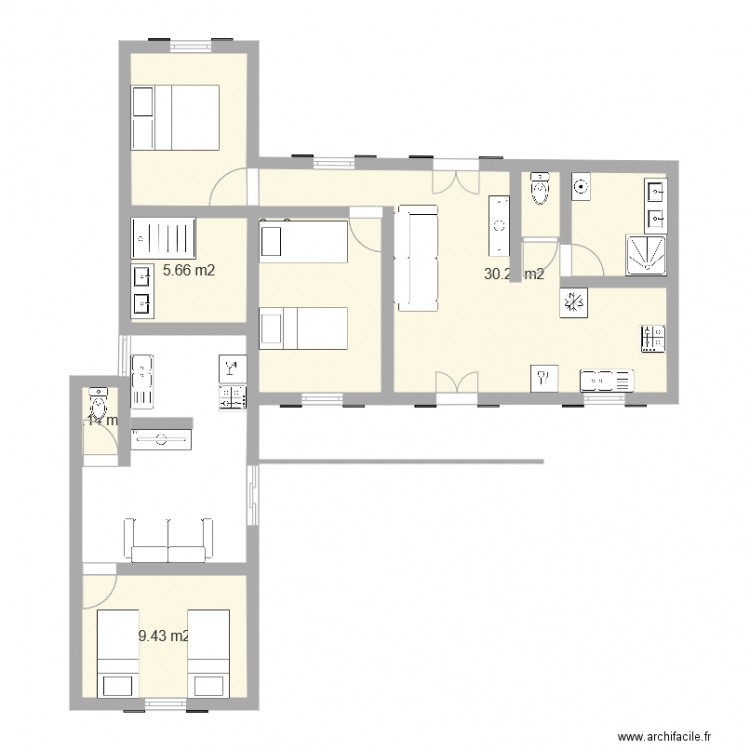 ardeche. Plan de 0 pièce et 0 m2