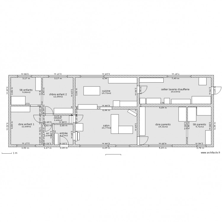 plan fond jalennes. Plan de 0 pièce et 0 m2