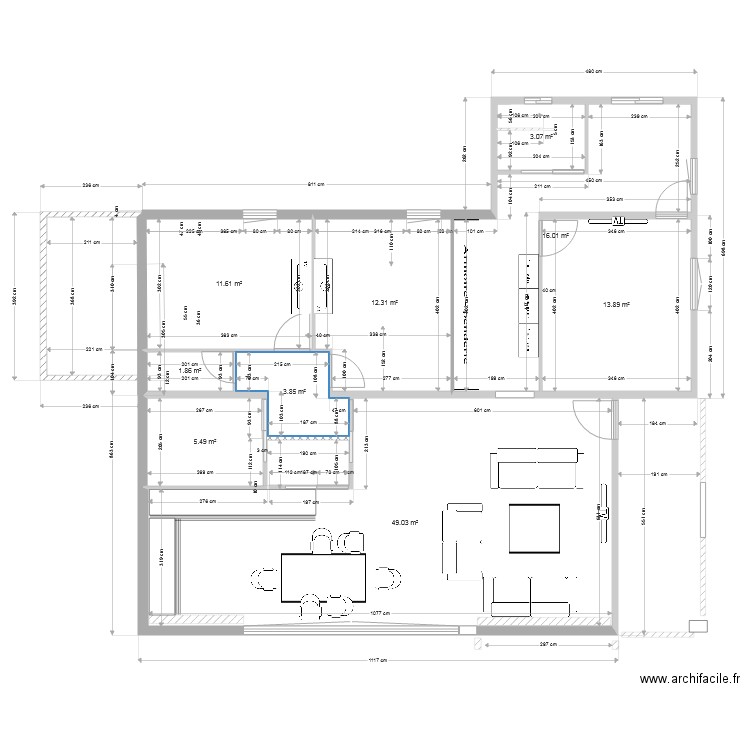 projet la teste final 2. Plan de 0 pièce et 0 m2