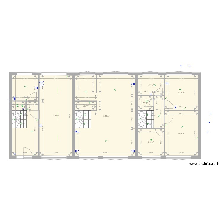 Maison finie 2. Plan de 0 pièce et 0 m2