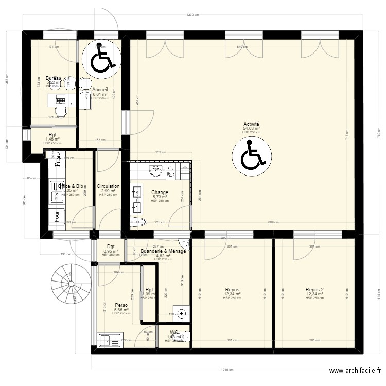 01 - MB - Projet V2. Plan de 32 pièces et 324 m2